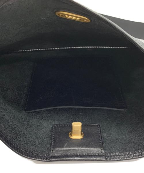 HENDER SCHEME（エンダースキーマ）HENDER SCHEME (エンダースキーマ) twist buckle bag S ブラックの古着・服飾アイテム