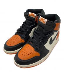 NIKE（ナイキ）の古着「Air Jordan 1 Retro High OG "Shattered Backboard" (2025)」｜ホワイト×オレンジ×ブラック