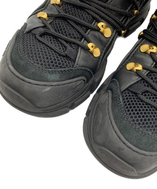 GUCCI（グッチ）GUCCI (グッチ) フラッシュトレック ブラック サイズ:SIZE 7の古着・服飾アイテム