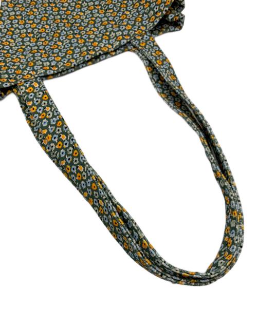 A.P.C.（アーペーセー）A.P.C. (アーペーセー) トートバッグ グリーン×オレンジの古着・服飾アイテム