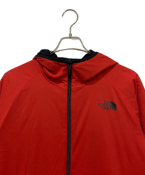 THE NORTH FACE（ザ ノース フェイス）THE NORTH FACE (ザ ノース フェイス) リバーシブルテックエアーフーディー レッド×ブラック サイズ:XLサイズの古着・服飾アイテム