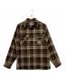 PENDLETON（ペンドルトン）の古着「オンブレチェックシャツ」｜ブラウン