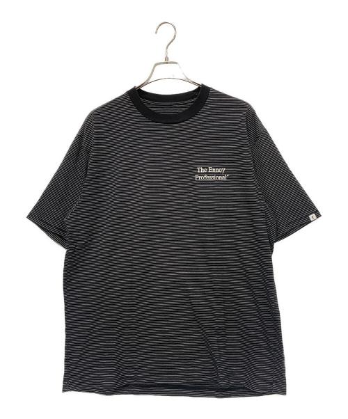 The Ennoy Professional（ザ エンノイ プロフェッショナル）The Ennoy Professional (ザ エンノイ プロフェッショナル) 半袖カットソー ブラック×ホワイト サイズ:XLサイズの古着・服飾アイテム