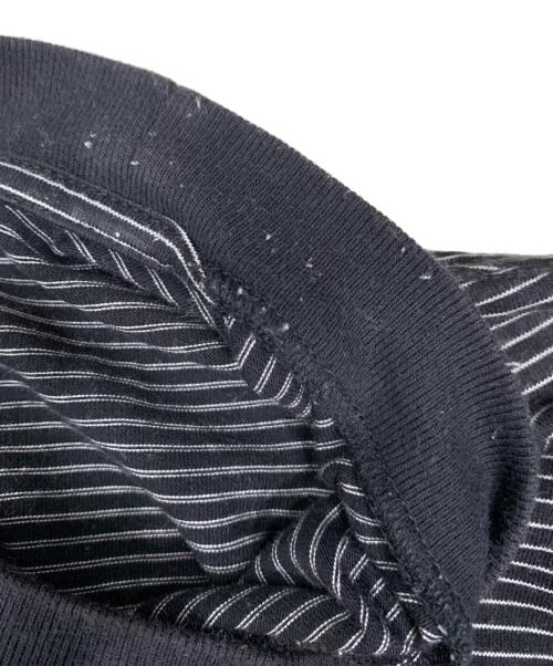 The Ennoy Professional（ザ エンノイ プロフェッショナル）The Ennoy Professional (ザ エンノイ プロフェッショナル) 半袖カットソー ブラック×ホワイト サイズ:XLサイズの古着・服飾アイテム