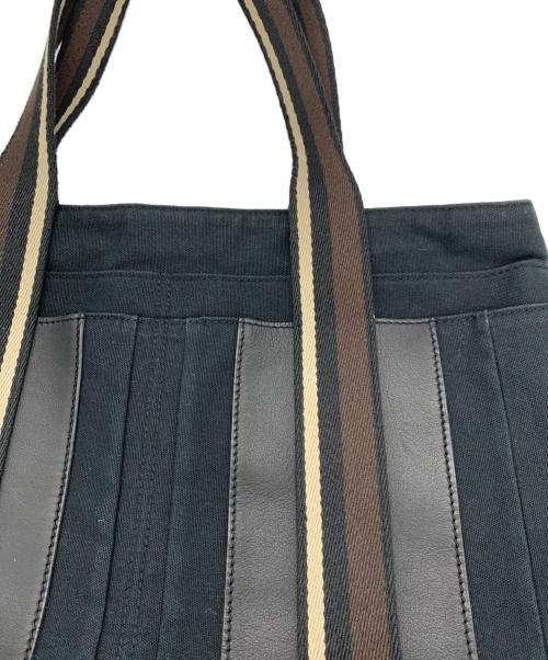HERMES（エルメス）HERMES (エルメス) トートバッグ ブラック×ブラウンの古着・服飾アイテム
