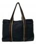 HERMES (エルメス) トートバッグ ブラック×ブラウン：20000円