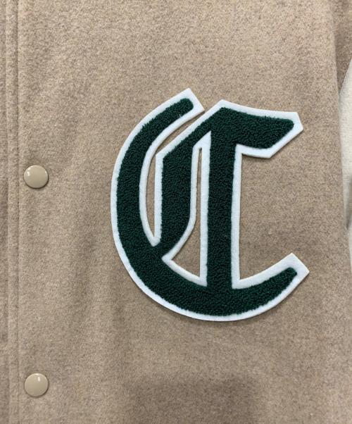 Champion（チャンピオン）Champion (チャンピオン) スタジャン ブラウン サイズ:XLサイズの古着・服飾アイテム