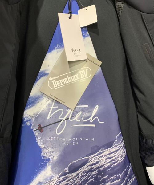 Aztech mountain（アズテック マウンテン）Aztech mountain (アズテック マウンテン) ダウンジャケット ネイビー サイズ:Mサイズの古着・服飾アイテム