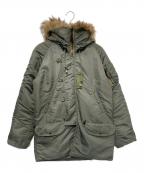 AVIREXアヴィレックス）の古着「N-3Bタイプコート」｜カーキ