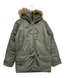 AVIREX（アヴィレックス）の古着「N-3Bタイプコート」｜カーキ