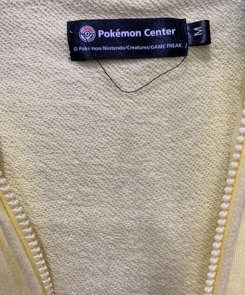 Pokemon Center（ポケモンセンター）Pokemon Center (ポケモンセンター) ルカリオ　ジップパーカー イエロー×ブルー サイズ:SIZE Mの古着・服飾アイテム