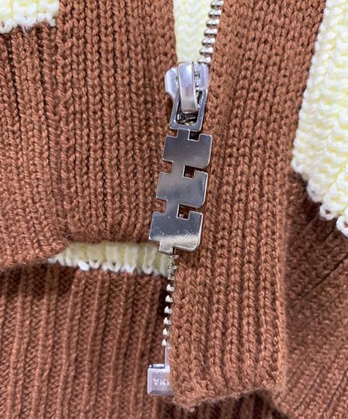 TTT MSW（ティー モダンストリートウェア）TTT MSW (ティー) カーディガン イエロー サイズ:Sサイズの古着・服飾アイテム