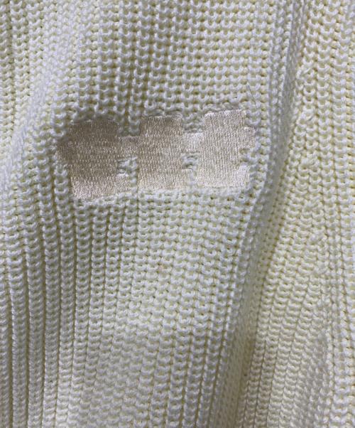 TTT MSW（ティー モダンストリートウェア）TTT MSW (ティー) カーディガン イエロー サイズ:Sサイズの古着・服飾アイテム