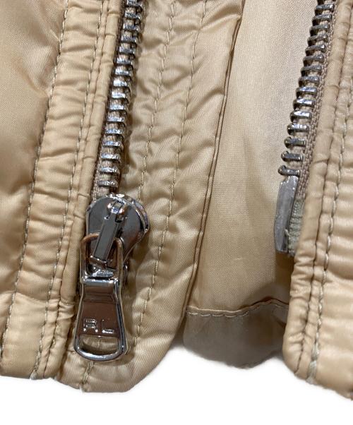 Ralph Lauren GOLF（ラルフローレン ゴルフ）Ralph Lauren GOLF (ラルフローレン ゴルフ) ダウンジャケット シャンパンゴールド サイズ:Sサイズの古着・服飾アイテム