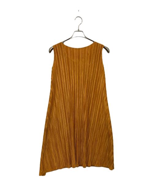 PLEATS PLEASE（プリーツプリーズ）PLEATS PLEASE (プリーツプリーズ) ワンピース オレンジ サイズ:SIZE 4の古着・服飾アイテム