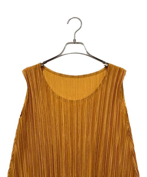 PLEATS PLEASE（プリーツプリーズ）PLEATS PLEASE (プリーツプリーズ) ワンピース オレンジ サイズ:SIZE 4の古着・服飾アイテム