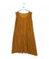 PLEATS PLEASE（プリーツプリーズ）の古着「ワンピース」｜オレンジ