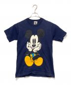 MICKEY & CO.ミッキーアンドコウ）の古着「ヴィンテージ半袖カットソー」｜ネイビー
