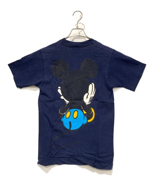 MICKEY & CO.（ミッキーアンドコウ）MICKEY & CO. (ミッキーアンドコウ) ヴィンテージ半袖カットソー ネイビー サイズ:不明の古着・服飾アイテム
