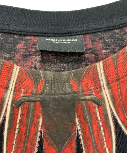 MARCELO BURLON（マルセロバーロン）MARCELO BURLON (マルセロバーロン) 半袖カットソー ブラック サイズ:SIZE Mの古着・服飾アイテム