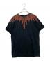 MARCELO BURLON（マルセロバーロン）の古着「半袖カットソー」｜ブラック