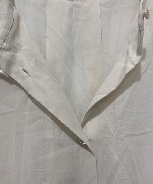 DRESSTERIOR（ドレステリア）DRESSTERIOR (ドレステリア) ボイルシアーシャツ ベージュ サイズ:SIZE 38の古着・服飾アイテム
