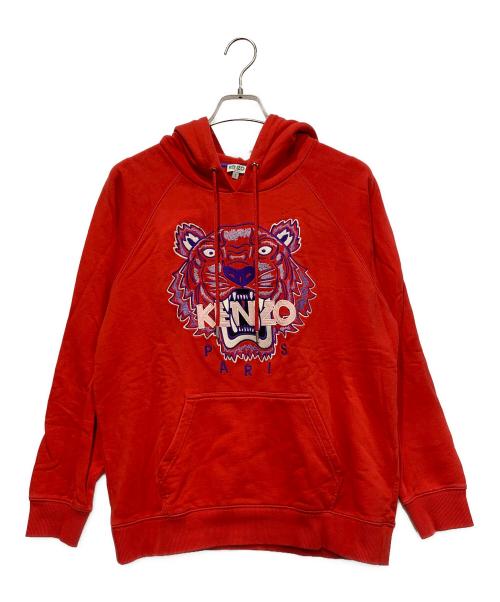 KENZO（ケンゾー）KENZO (ケンゾー) パーカー レッド サイズ:Lサイズの古着・服飾アイテム