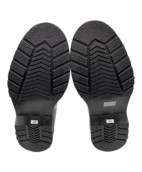 STUDIOUS（ステュディオス）STUDIOUS (ステュディオス) レザーシューズ ブラック サイズ:25cm 未使用品の古着・服飾アイテム