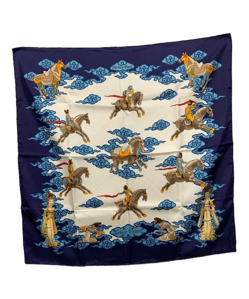 HERMES（エルメス）HERMES (エルメス) カレ90「Galop Volant」の古着・服飾アイテム
