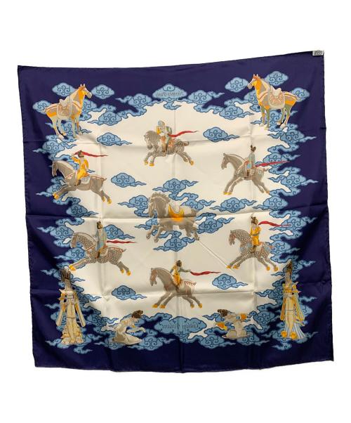 HERMES（エルメス）HERMES (エルメス) カレ90「Galop Volant」の古着・服飾アイテム