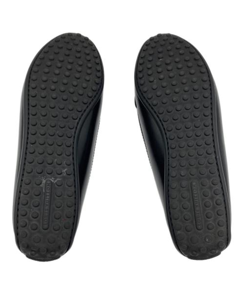 LOUIS VUITTON（ルイ ヴィトン）LOUIS VUITTON (ルイ ヴィトン) レザーローファー ブラック サイズ:38の古着・服飾アイテム