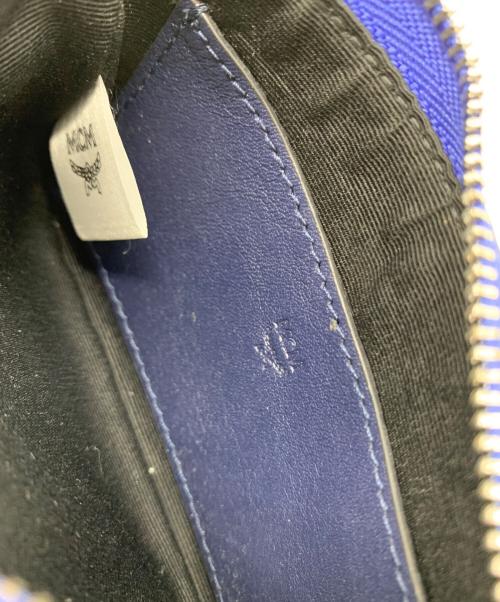 MCM（エムシーエム）MCM (エムシーエム) コインケース ブルーの古着・服飾アイテム