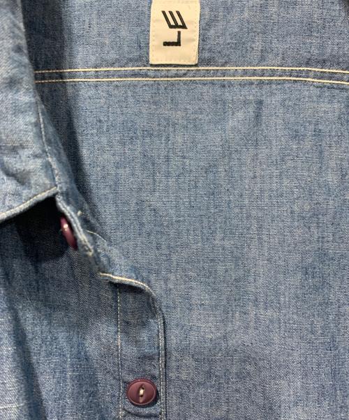 LECHOPPE（レショップ）LECHOPPE (レショップ) 長袖シャツ ブルー サイズ:SIZE 1の古着・服飾アイテム