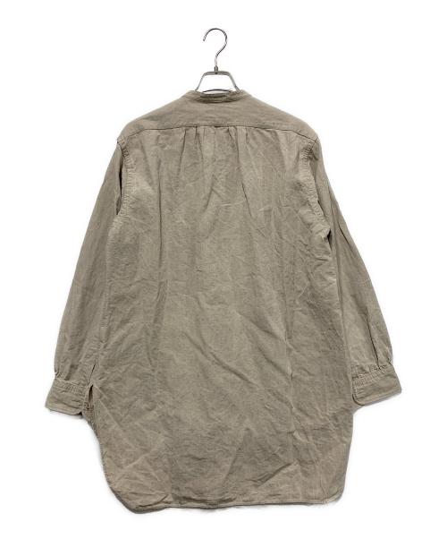 NIGEL CABOURN（ナイジェルケーボン）NIGEL CABOURN (ナイジェルケーボン) 長袖シャツ ベージュ サイズ:SIZE 50の古着・服飾アイテム