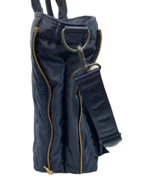 PORTER（ポーター）PORTER (ポーター) 2WAYトートバッグ　タンカー ネイビーの古着・服飾アイテム