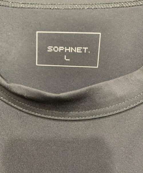 SOPHNET.（ソフネット）SOPHNET. (ソフネット) 半袖カットソー ブラック サイズ:Lサイズの古着・服飾アイテム