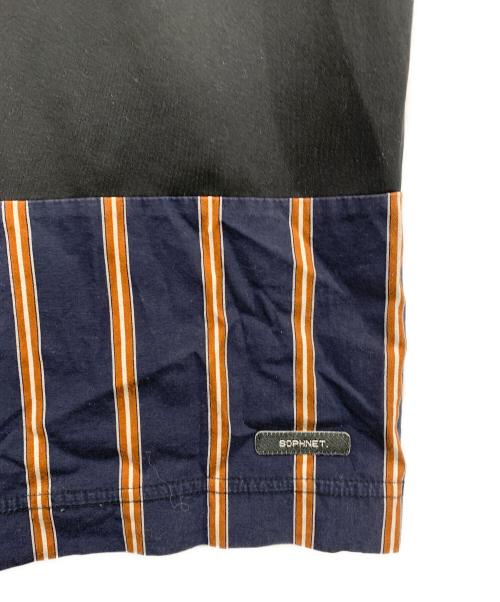 SOPHNET.（ソフネット）SOPHNET. (ソフネット) 半袖カットソー ブラック サイズ:Lサイズの古着・服飾アイテム