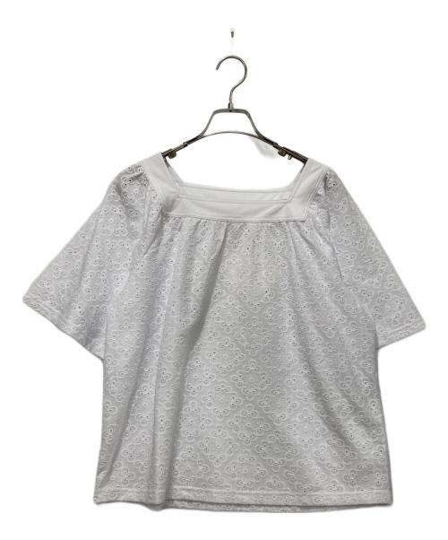 SEE BY CHLOE（シーバイクロエ）SEE BY CHLOE (シーバイクロエ) SEE BY CHLOE　半袖ブラウス ホワイト サイズ:XS 未使用品の古着・服飾アイテム