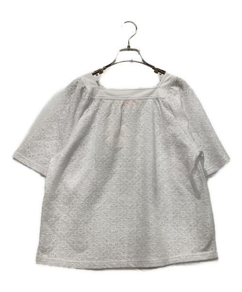 SEE BY CHLOE（シーバイクロエ）SEE BY CHLOE (シーバイクロエ) SEE BY CHLOE　半袖ブラウス ホワイト サイズ:XS 未使用品の古着・服飾アイテム