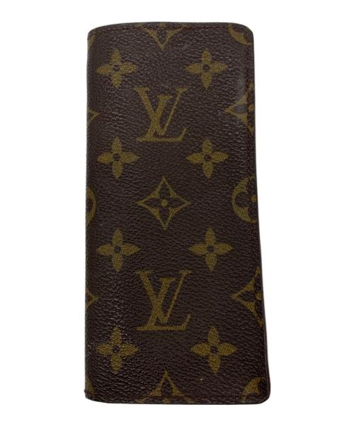 LOUIS VUITTON（ルイ ヴィトン）LOUIS VUITTON (ルイ ヴィトン) モノグラム　エテュイ リュネット サーンプル ブラウンの古着・服飾アイテム