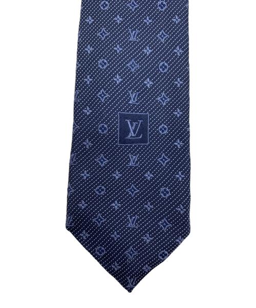 LOUIS VUITTON（ルイ ヴィトン）LOUIS VUITTON (ルイ ヴィトン) モノグラム　クラシック 8CM ブルー サイズ:FREEの古着・服飾アイテム