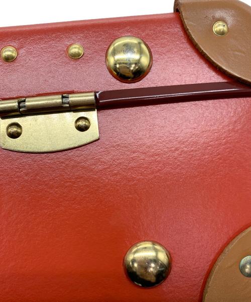 GLOBE-TROTTER（グローブトロッター）GLOBE-TROTTER (グローブトロッター) ミニトランク レッドの古着・服飾アイテム