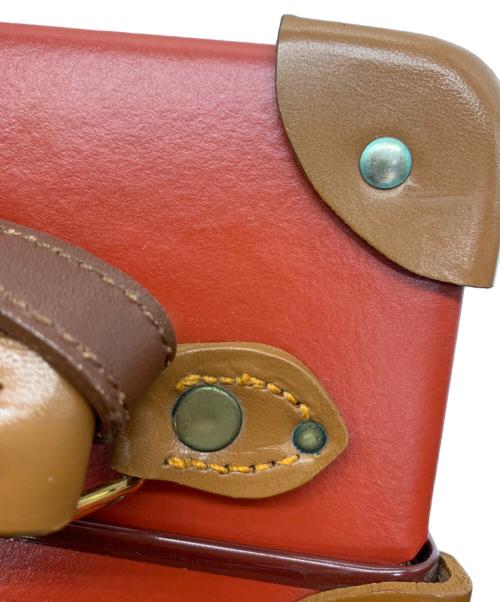 GLOBE-TROTTER（グローブトロッター）GLOBE-TROTTER (グローブトロッター) ミニトランク レッドの古着・服飾アイテム