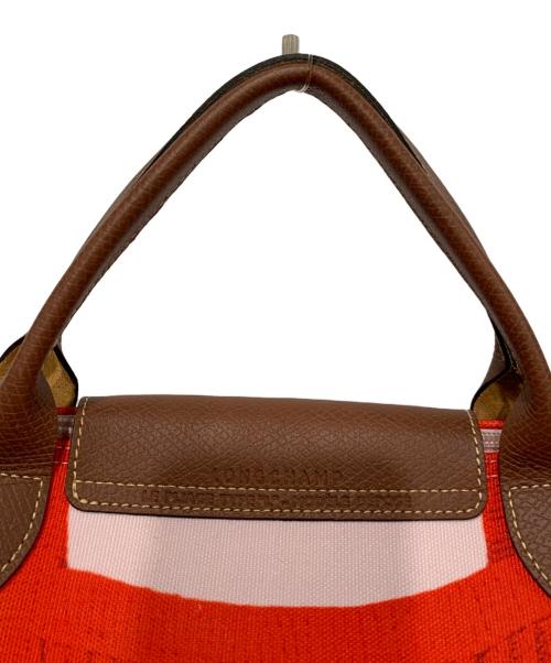 LONGCHAMP（ロンシャン）LONGCHAMP (ロンシャン) ル・プリアージュ トラベルバッグ  ピンクの古着・服飾アイテム