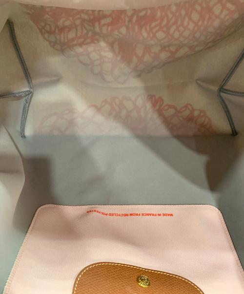 LONGCHAMP（ロンシャン）LONGCHAMP (ロンシャン) ル・プリアージュ トラベルバッグ  ピンクの古着・服飾アイテム