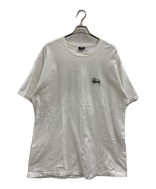 stussy（ステューシー）stussy (ステューシー) 半袖カットソー ホワイト サイズ:XLの古着・服飾アイテム