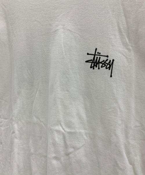 stussy（ステューシー）stussy (ステューシー) 半袖カットソー ホワイト サイズ:XLの古着・服飾アイテム