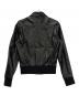 RALPH LAUREN (ラルフローレン) レザージャケット ブラック サイズ:SIZE 6：12000円