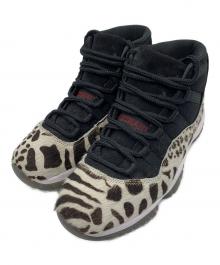 NIKE（ナイキ）の古着「Women's Air Jordan 11 "Animal Instinct/Safari"」｜ブラック×ブラウン