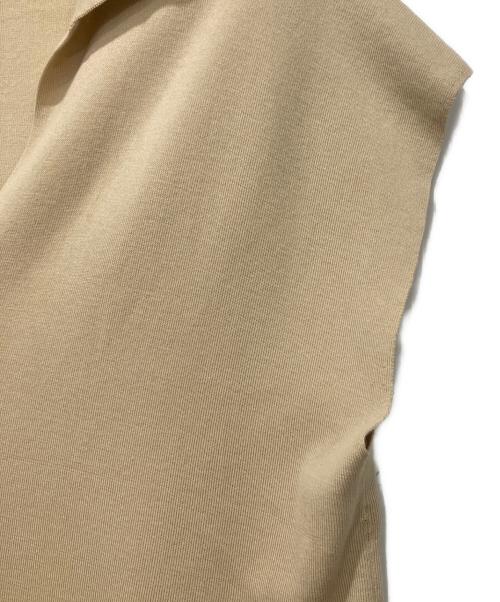Plage（プラージュ）Plage (プラージュ) 半袖ニット ベージュ サイズ:Freeの古着・服飾アイテム